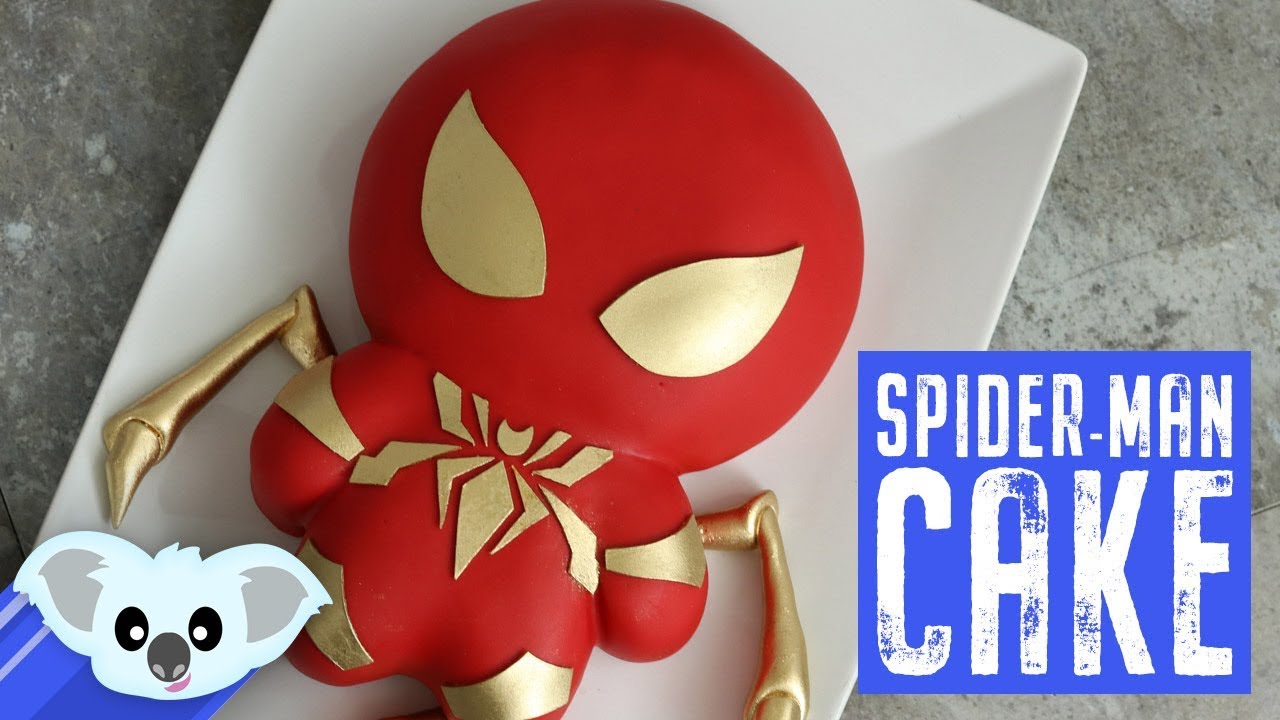 Iron Spiderman Cake | Avengers Infinity War| Koalipops How To