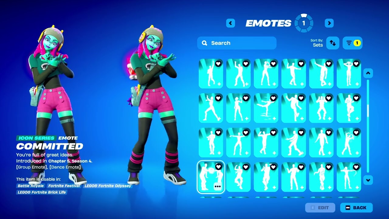 Cepha ALL ICON SERIES DANCES in FORTNITE!