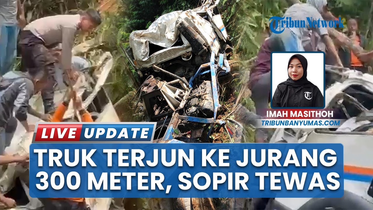 Laka di Jalan Binangun-Watumalang Wonosobo, Supir Tewas Buntut Truk Molen Terjun ke Jurang 300 Meter