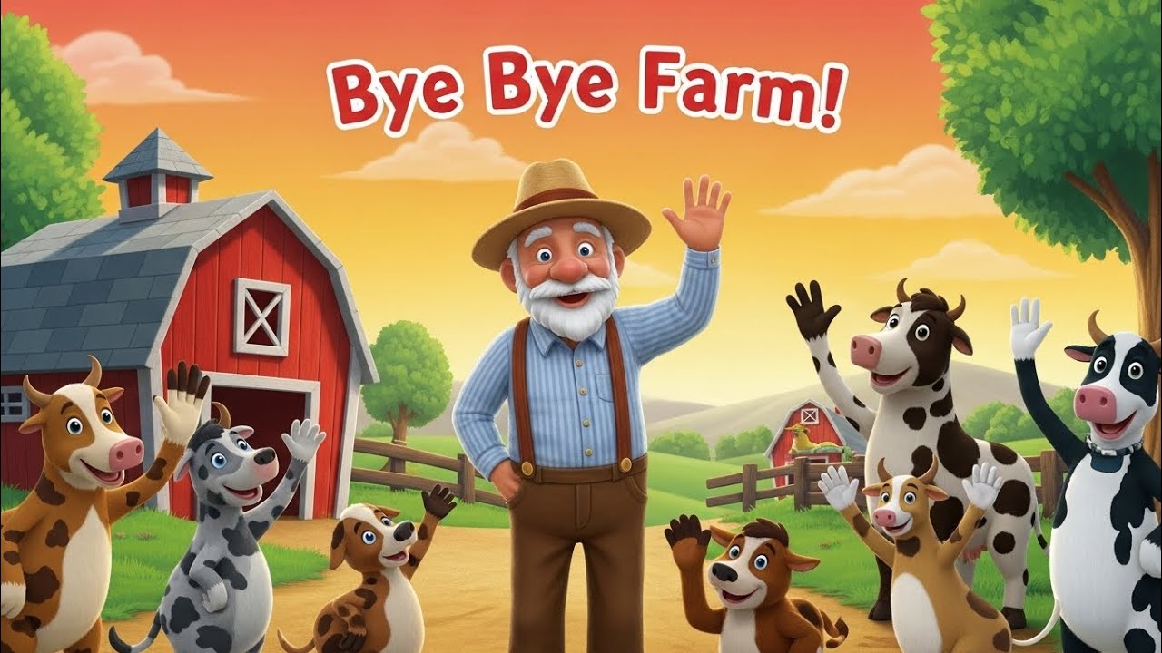 Old MacDonald’s Had a Farm 🐄🐷🐓 | Fun Nursery Rhyme for Kids | Animal Songs⭐ 