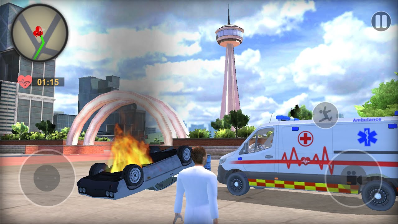 City Ambulance Drift2024 , game for Android mobile 2024