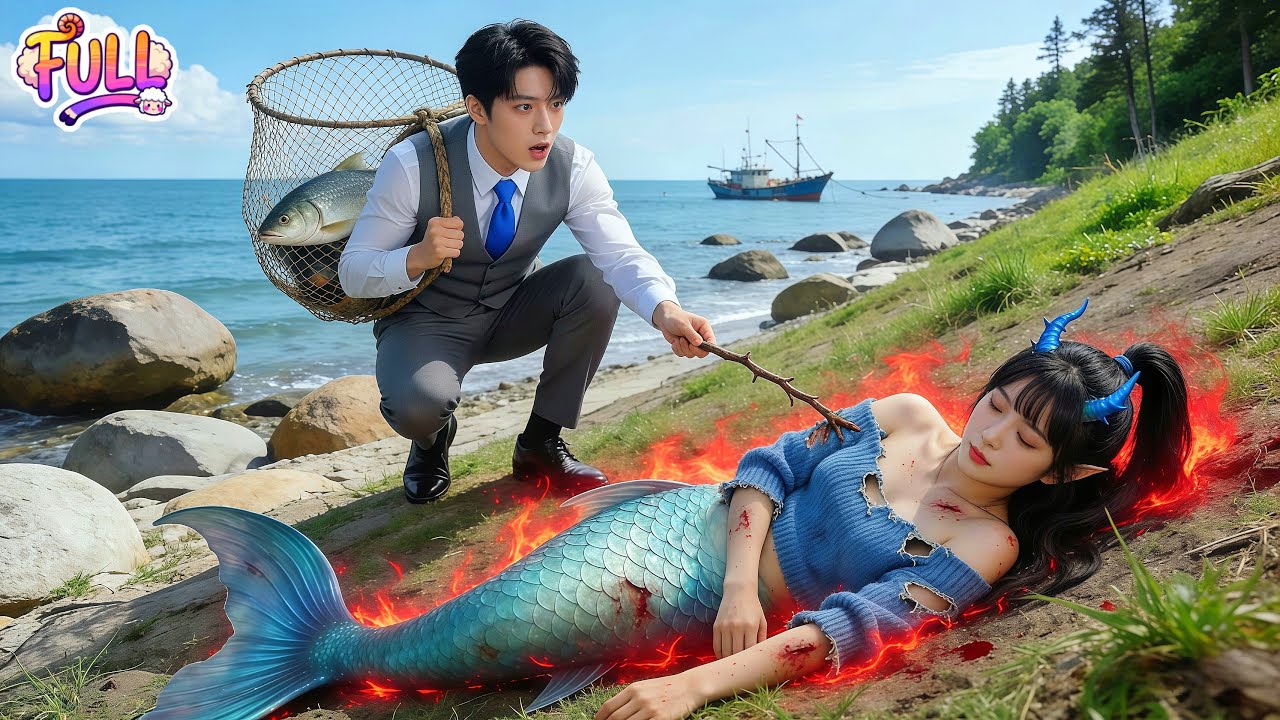 CEO Bangkrut Bawa “Putri Duyung Luka”&Sembuhkan! Ternyata Dia Bintang Hoki Terkutuk! Cinta Dimulai!