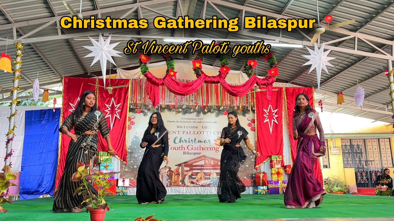 St Vincent Paloti Youths😍| Christmas Gathering Bilaspur 📍2025