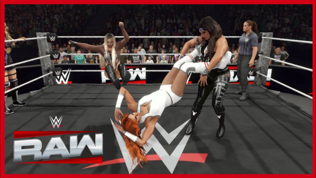 WWE 2K25|RAW MORGAN, RODRIGUEZ & DUPRI VS CROSS, LYNCH AND BAYLEY