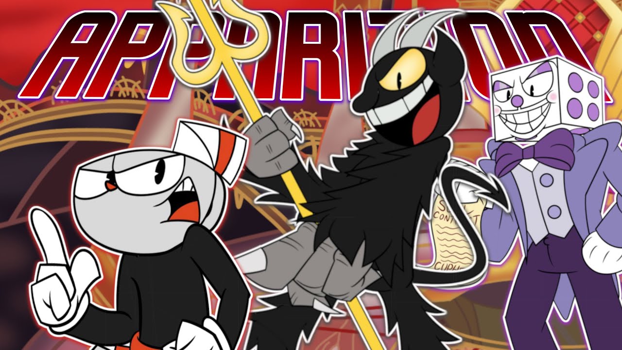 Visitation | Apparition, but Devil and Cuphead Sing It | FNF: Mario's Madness V2 x Indie Cross Cover