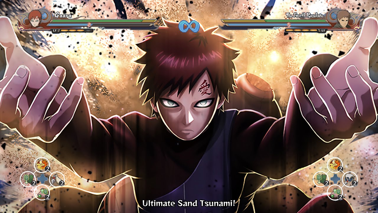 Ultimate Kazekage Gaara Sand Jutsus - Naruto Shippuden Ultimate Ninja Storm 4 Road to Boruto