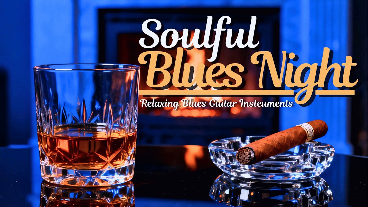 Deep Quiet Blues | Slow Instrumental for the Man Who Stays Up Late