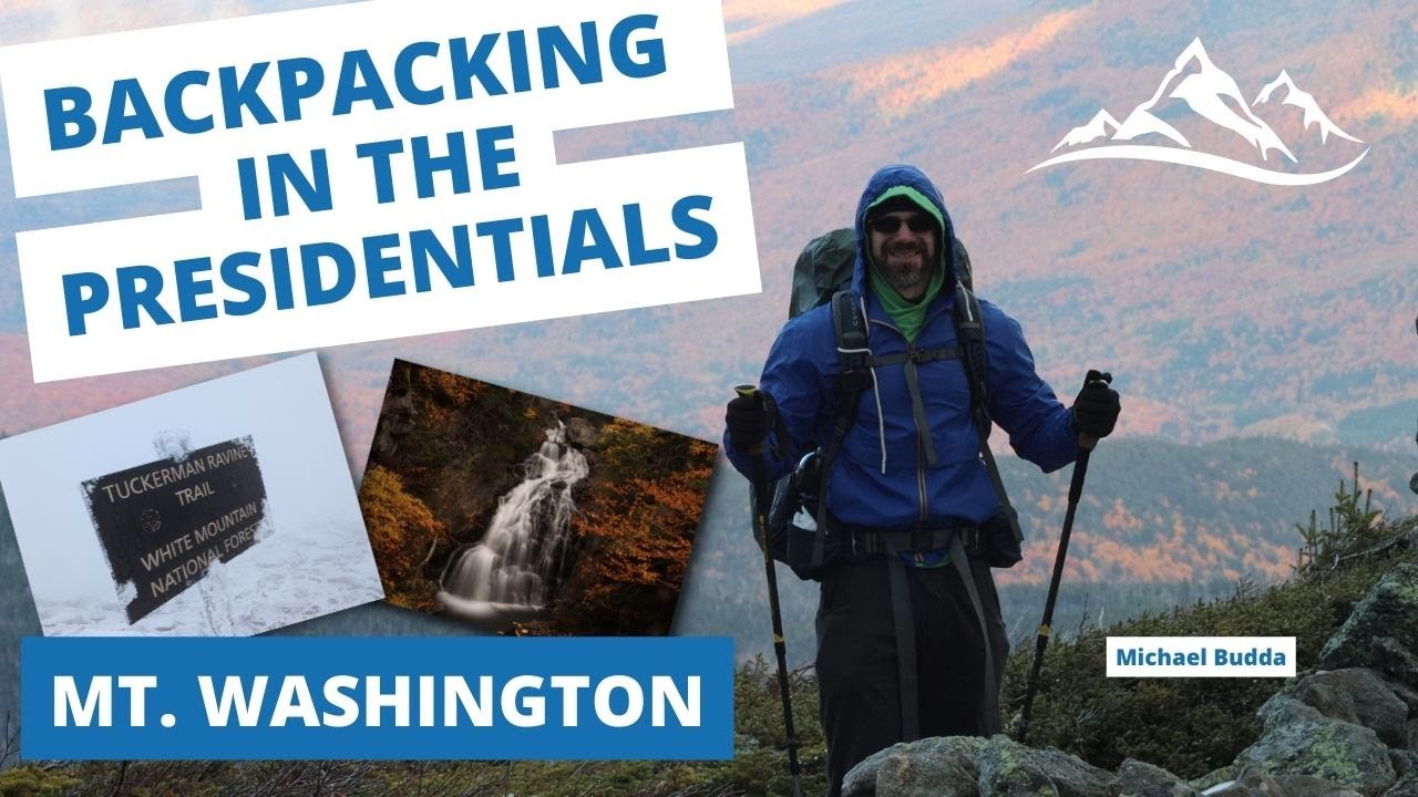 My HARDEST Hike to Date! Solo Backpacking the Presidential Range: MT. WASHINGTON (White Mountains)