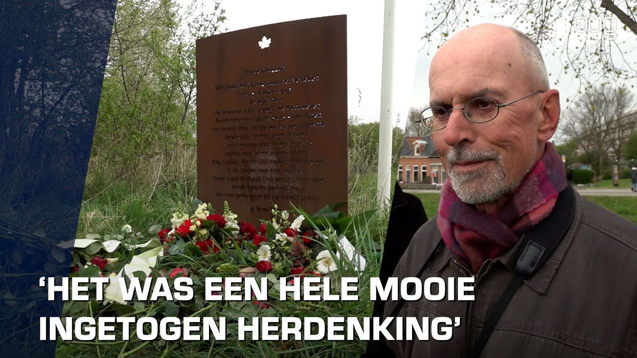 Herdenking 80 jaar bevrijding bij Oostersluis