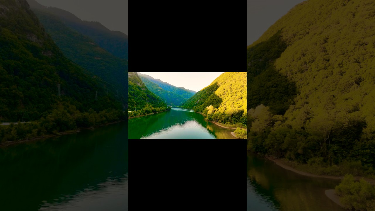 Where Mountains Touch the River &ndash; Aerial Journey Over Artvin 🌍🚁