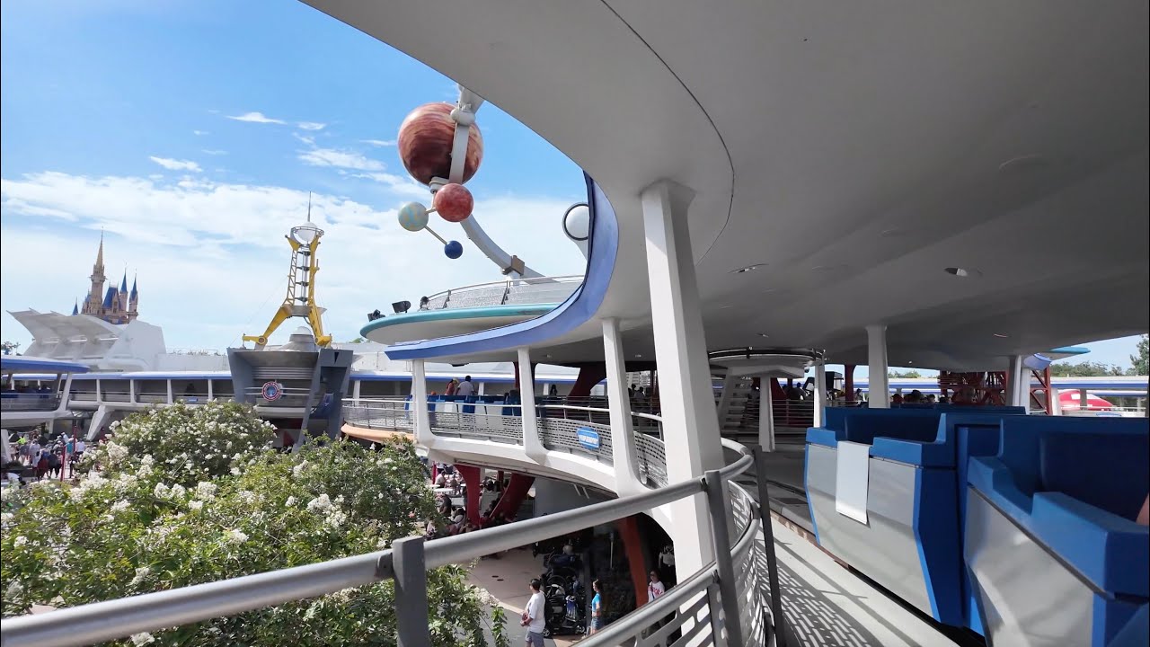 Magic Kingdom TTA PeopleMover Ride POV in 4K | Walt Disney World July 2024
