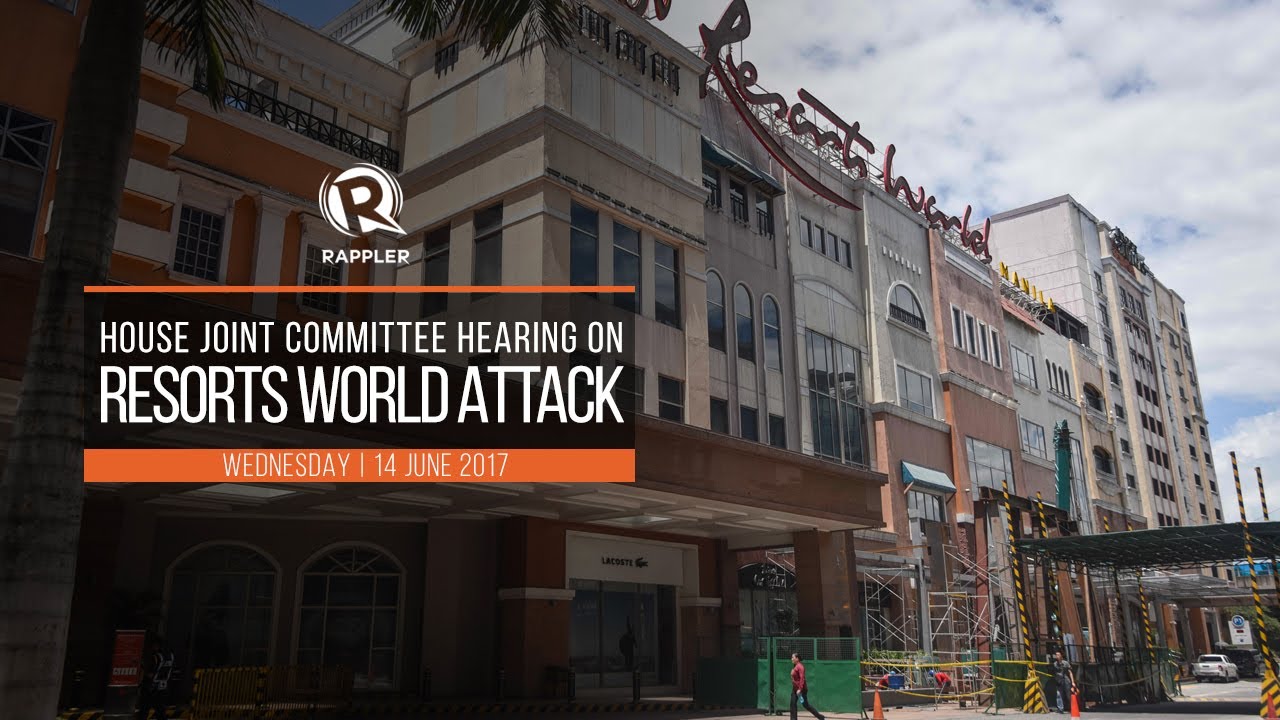 LIVE: House hearing on the Resorts World Manila attack, June 14