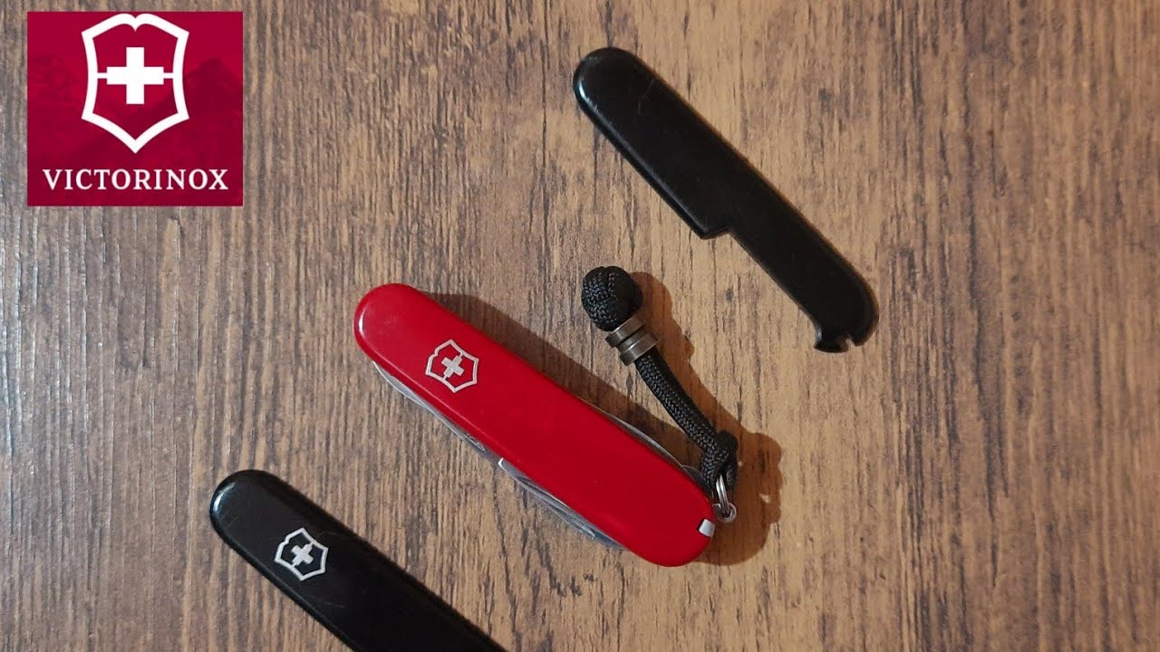 Como trocar as talas do seu victorinox