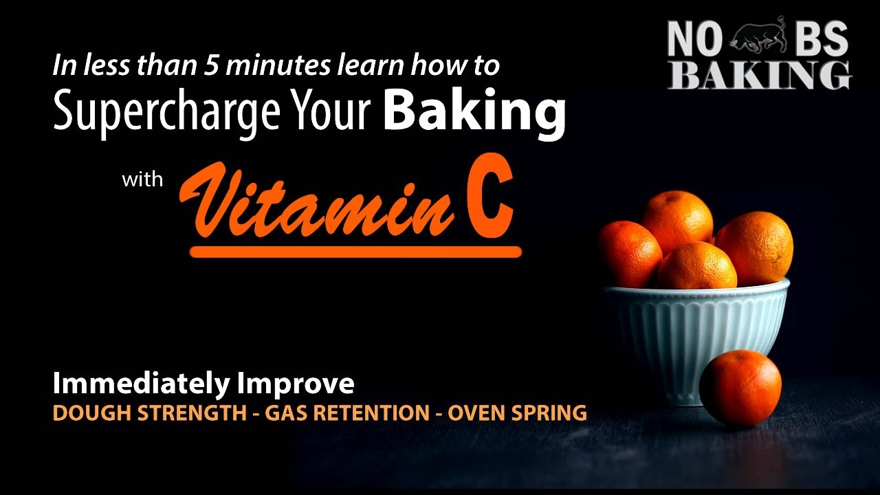 Big Bread Volume & Strength From Vitamin C. Your Days Of Making Flat Bread Are Over.