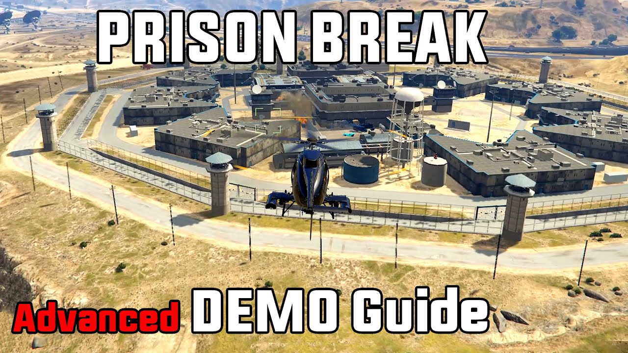 Advanced Demo Guide for Prison Break - Demo like a pro as air support - GTA 5 Online