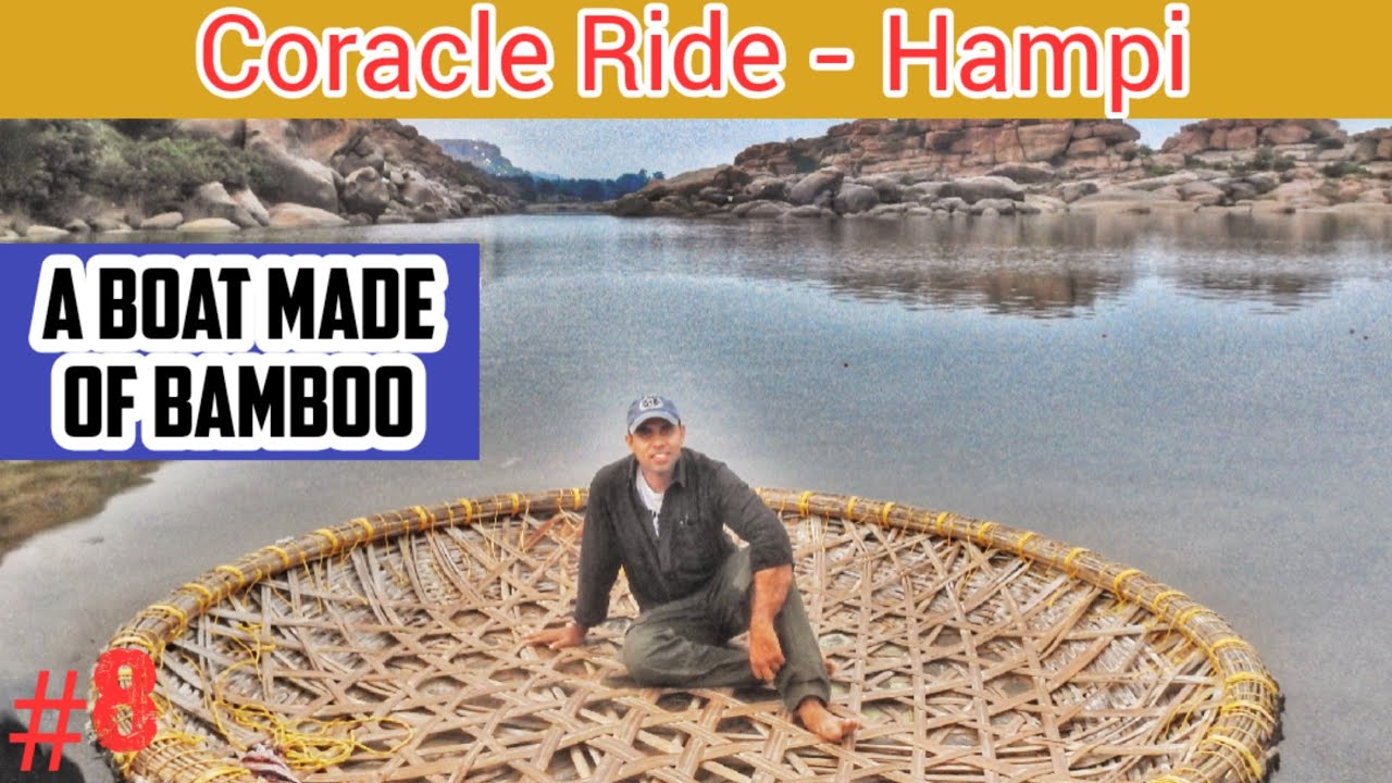 Coracle Ride in Hampi ।। Best Boating of Life ।। South India Road Trip ।। Ep#8