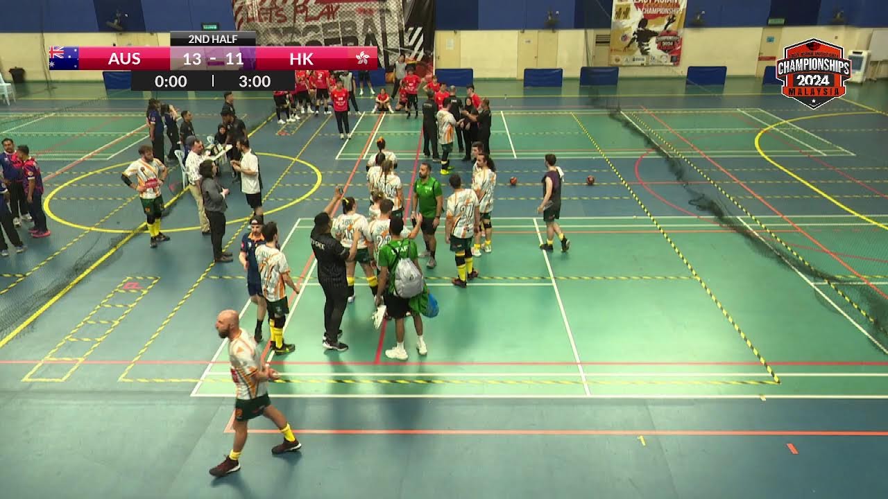 Day 1 ( COURT 2 ) EAST ASIAN DODGEBALL CHAMPIONSHIPS 2024
