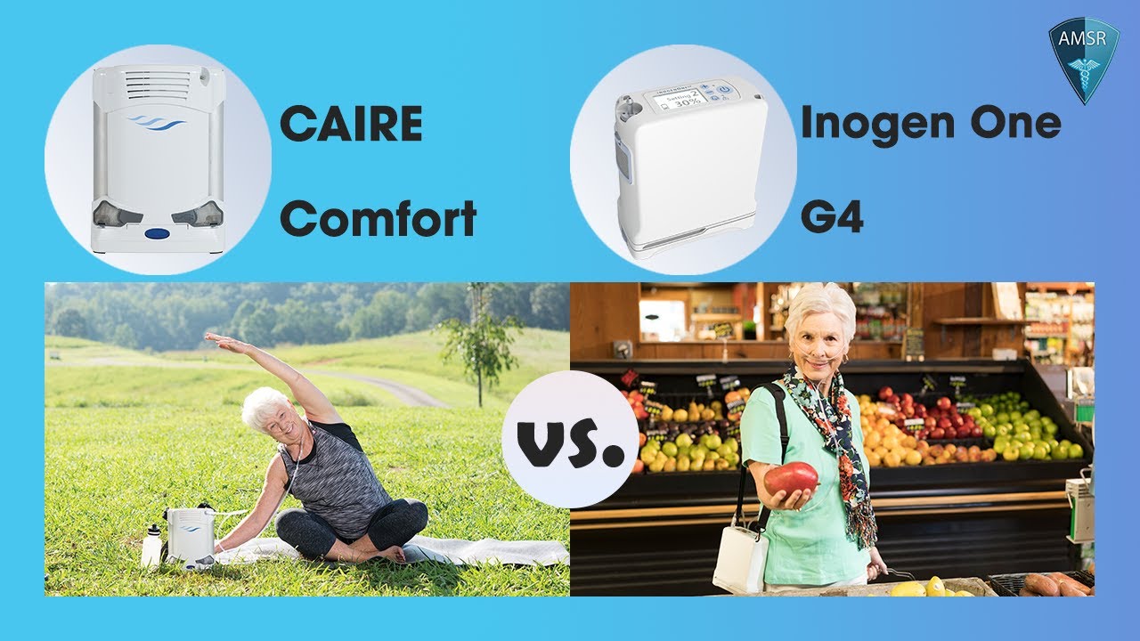 CAIRE Freestyle Comfort vs. Inogen One G4 Comparison