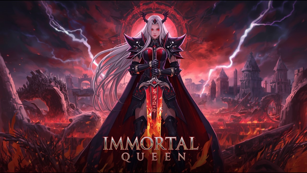 Immortal Queen 👑🔥 (Nightcore Version) | Epic Dark Fantasy War Anthem | Goddess of War Metal Song