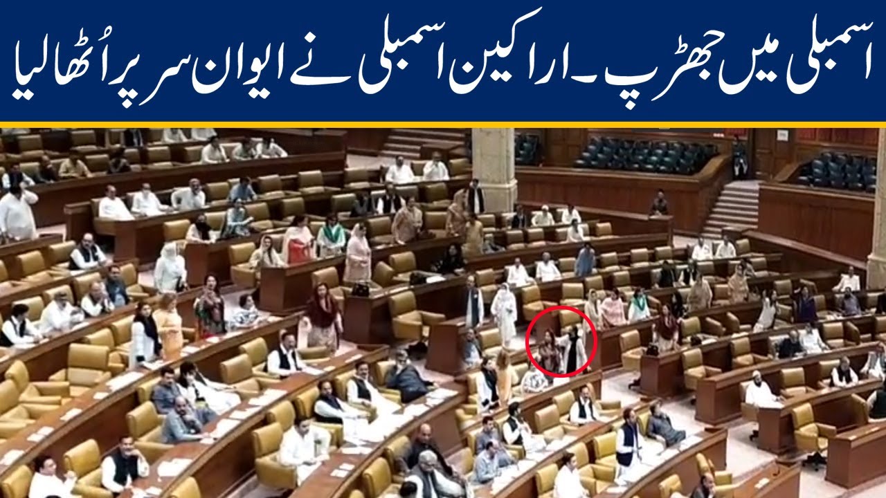 Exclusive!! Heavy Fight In Assembly During Session