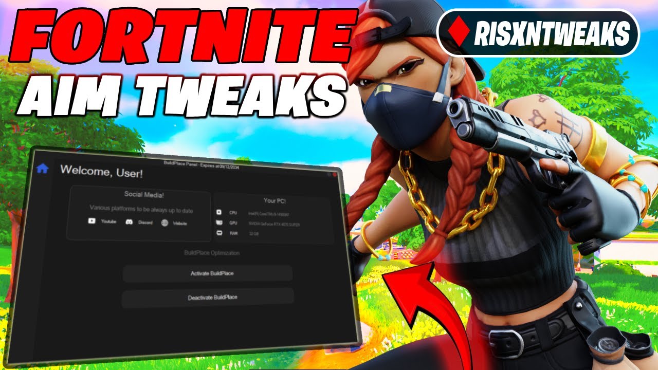 Buying The BEST Fortnite AIM TWEAKS From Risxn Tweaks