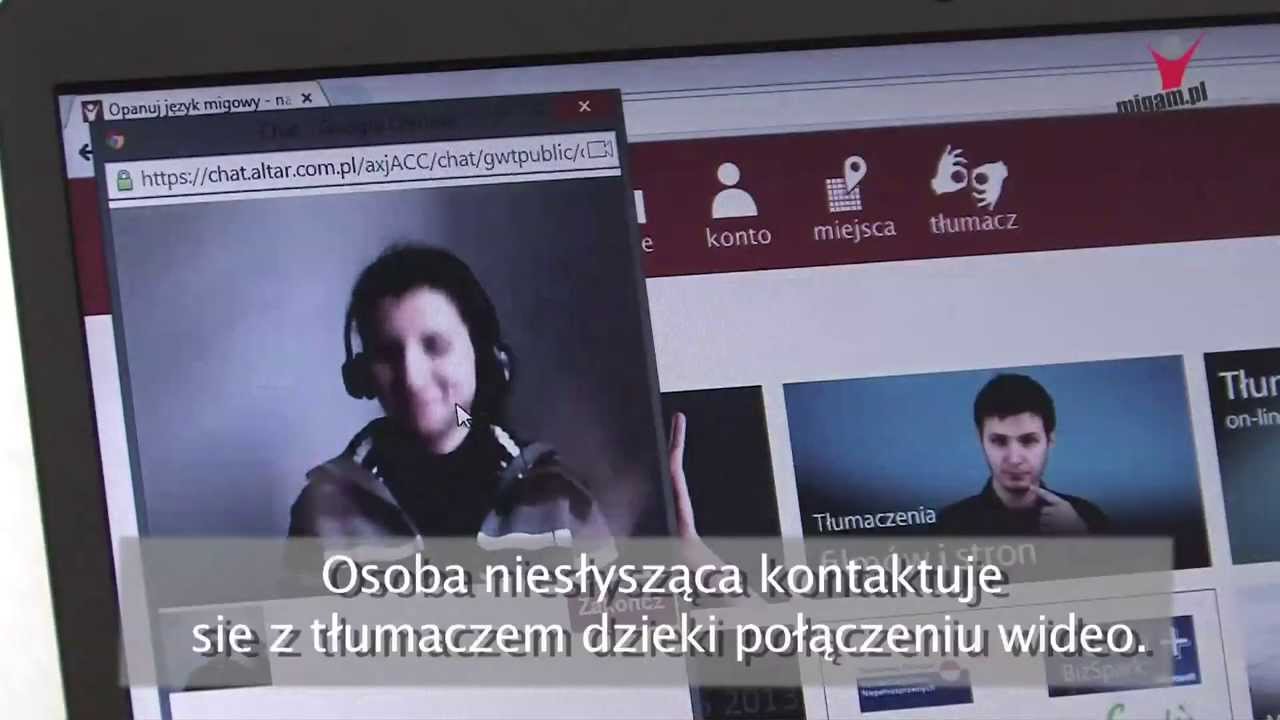 Tłumacz Języka Migowego - Online