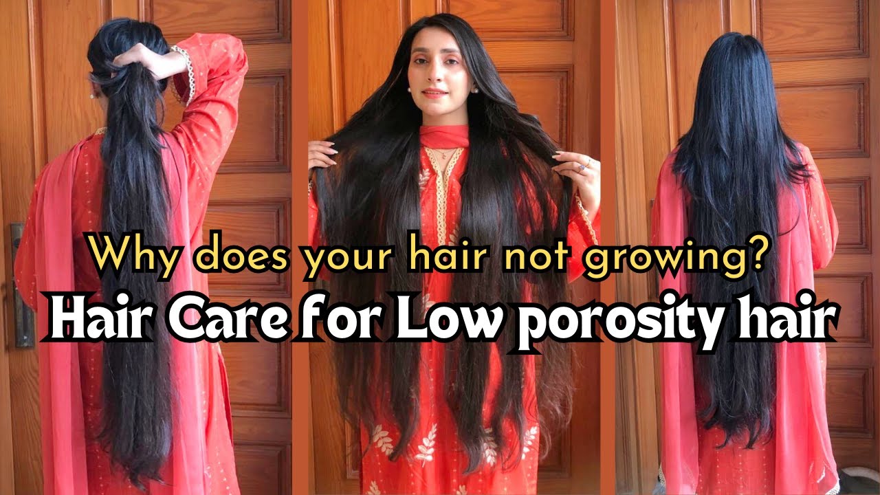 Hair care for low porosity hair / Hair growth #hairgrowth #haircare #areejbajwa