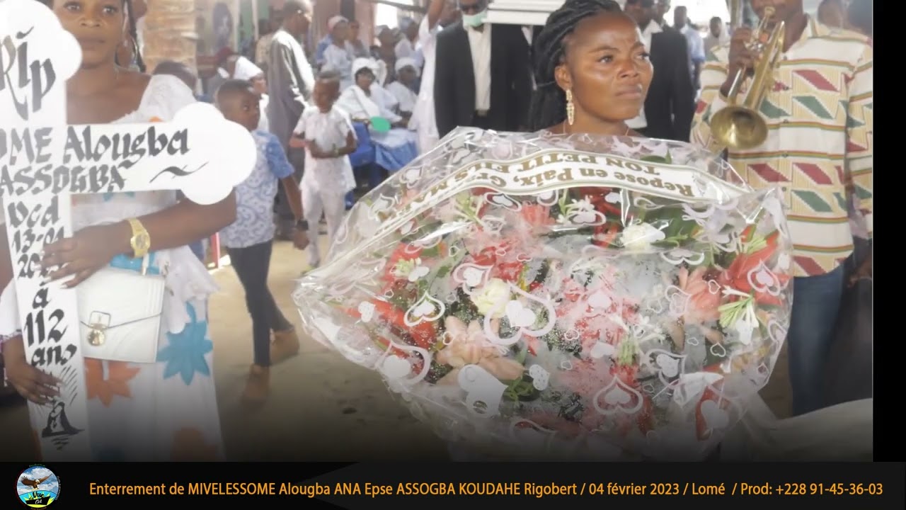 VIDEO DE REMERCIEMENT DE LA PART DE LA FAMILLE DE MIVELESSOME ALOUGBA ANA EPSE ASSOGBA KOUDAHE