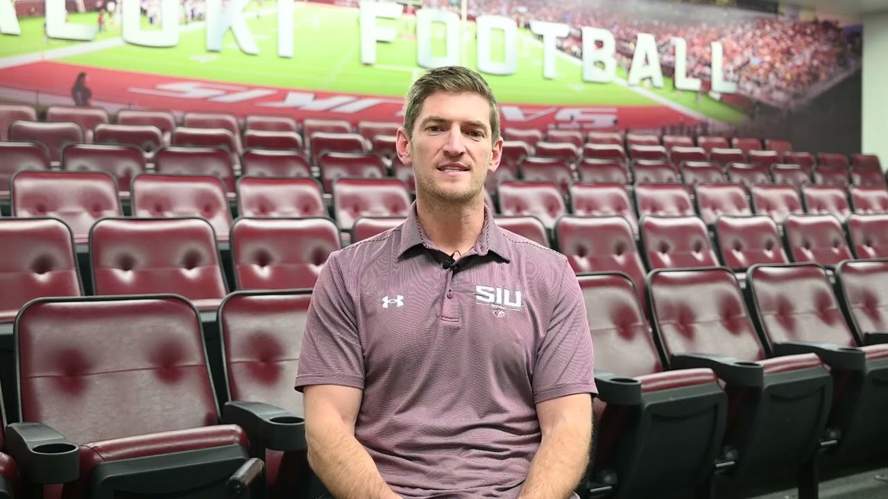 Saluki Football Coach Nick Hill: Season Tickets Available Now!