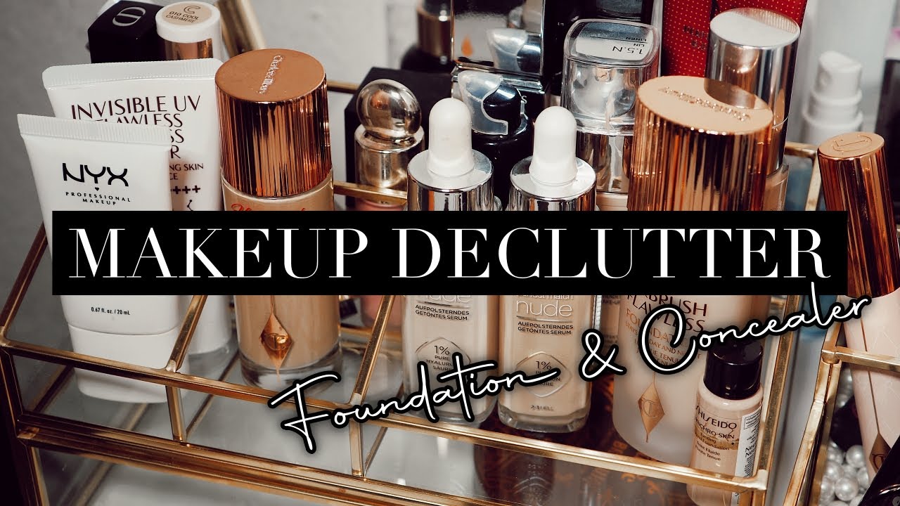 Ich sortiere aus | Decluttering | Foundation & Concealer