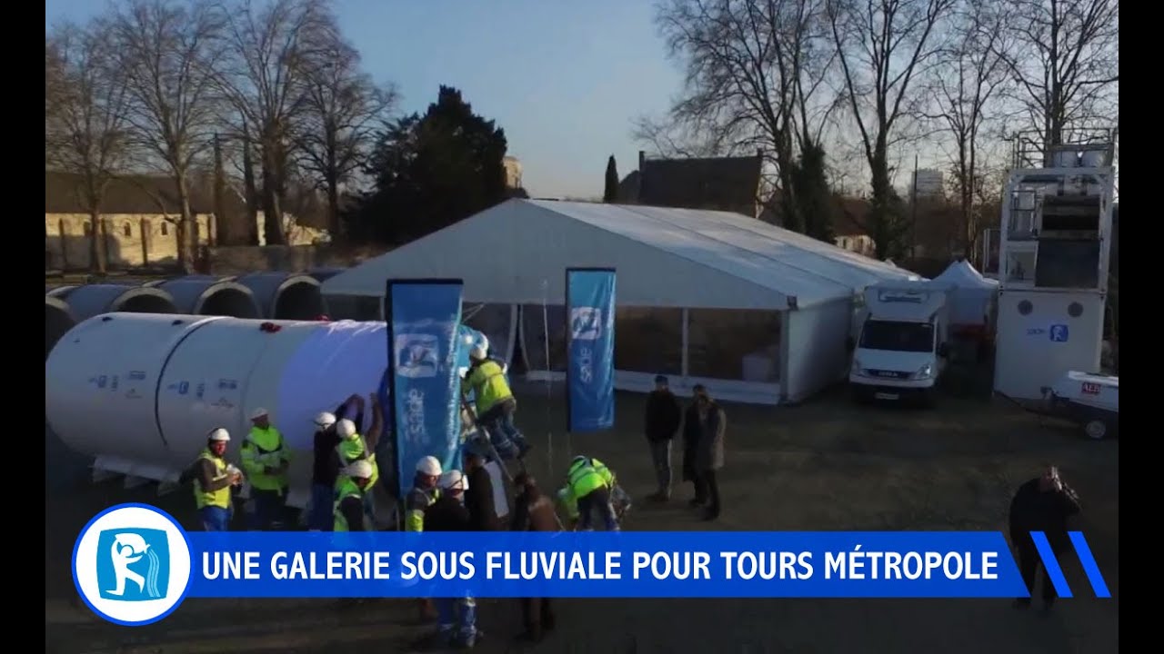 SADE - Une galerie sous fluviale pour Tours Métropole