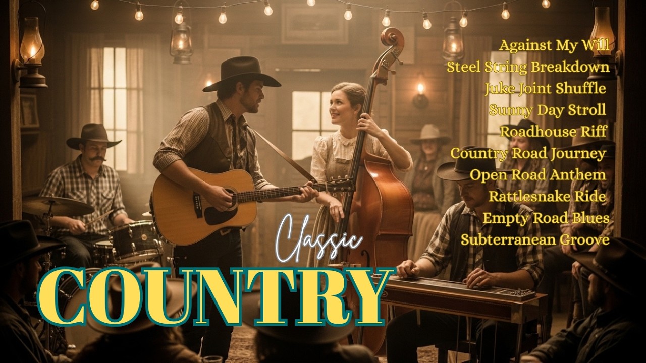 Western Sunset Country | Calm, Relaxing & Peaceful Cowboy Songs 🤠