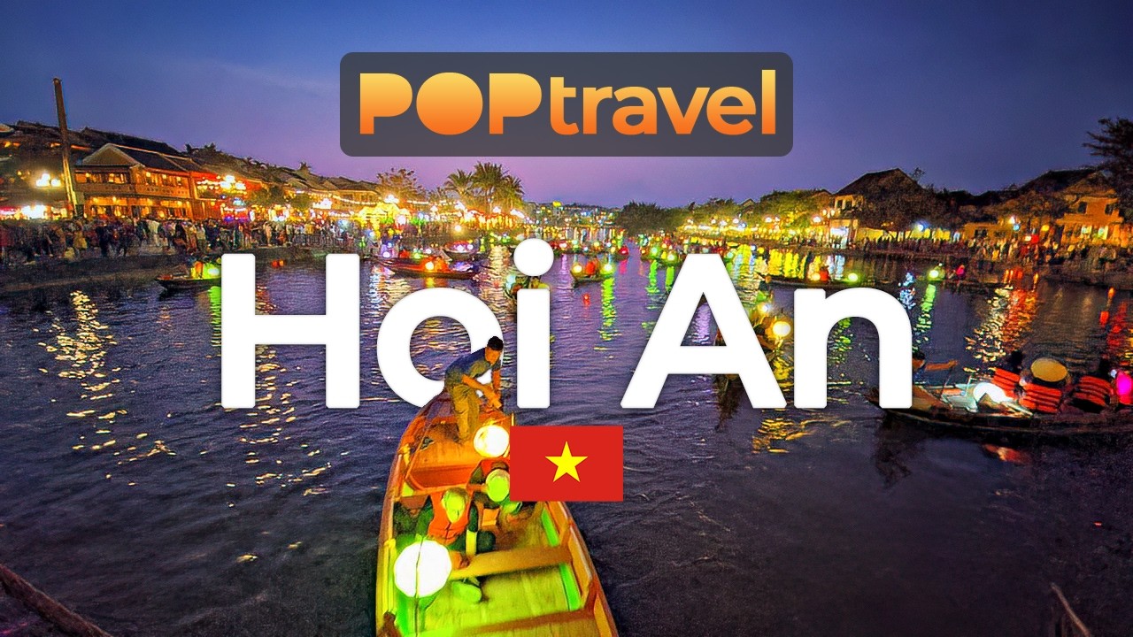 ХОЙ АН, Вьетнам 🇻🇳 - Старый город и остров Кам Нам - 4K пешеходная экскурсия