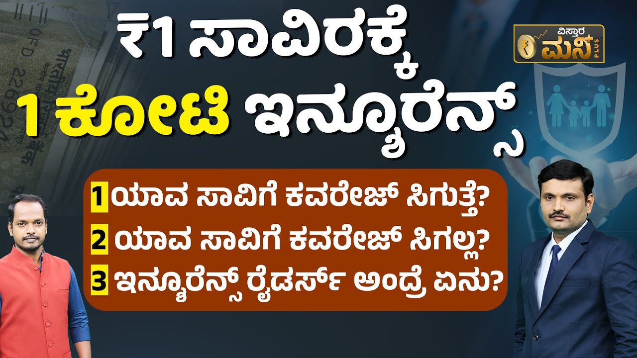 1 ಸಾವಿರಕ್ಕೆ 1 ಕೋಟಿ ಇನ್ಶೂರೆನ್ಸ್‌.. A To Z ಮಾಹಿತಿ |Top 10 Things You Need To Know About Term Insurance