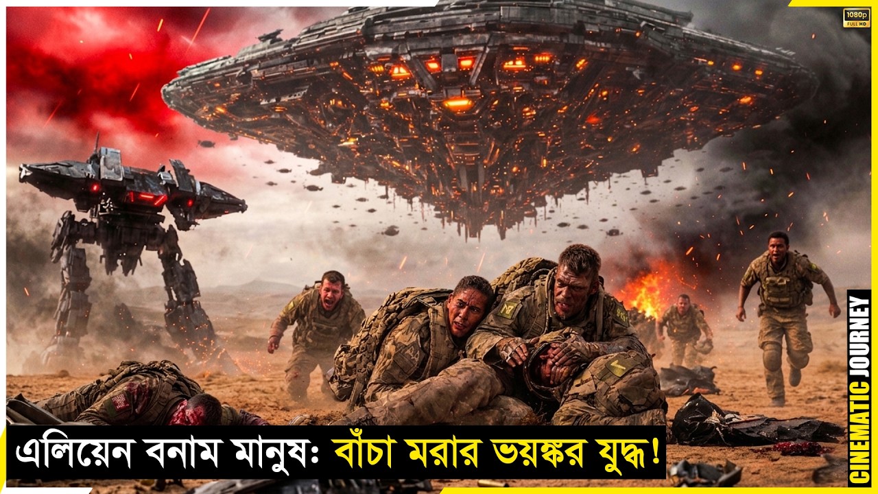 এলিয়েনদের হটাৎ ‍পৃথিবী আক্রমন । War Machine 2026 Movie Explain in Bangla । Alien Action Sci-Fi