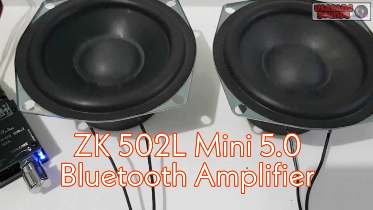 ZK 502-L Mini 5.0 Bluetooth Amplifier
