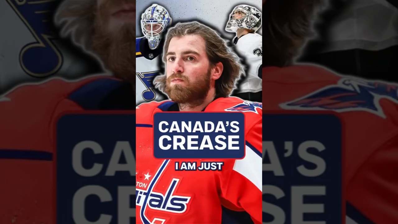Logan Thompson, Jordan Binnington & Darcy Kuemper are named to Team Canada's crease