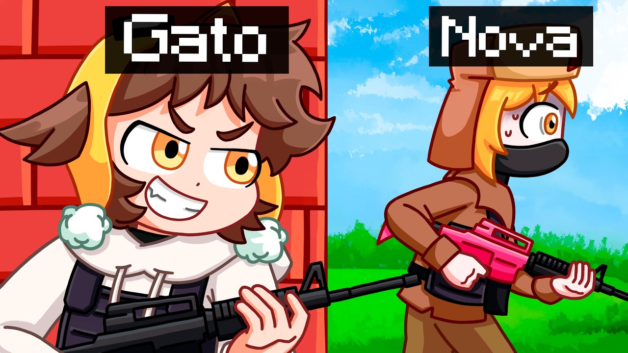 😈CAPITÁN GATO vs JUSTNOVA en LA VIDA REAL