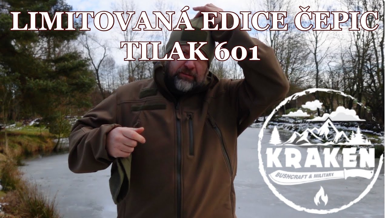 Limitovaná edice čepic Tilak 601 s velcro panelem