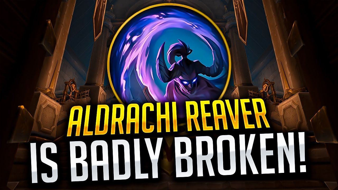 THEY BROKE ALDRACHI REAVER...AGAIN.