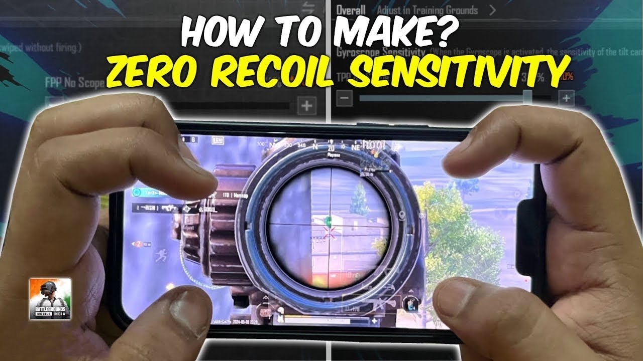 How To Make Your Own Sensitivity | Zero Recoil Sensitivity For Bgmi | Pubg Best Sensitivity
