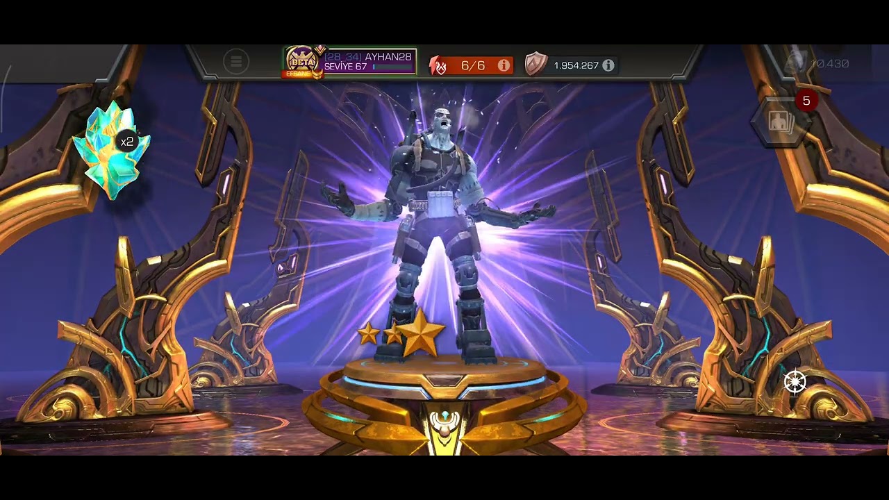 Yeni titan kristali yeni herolar