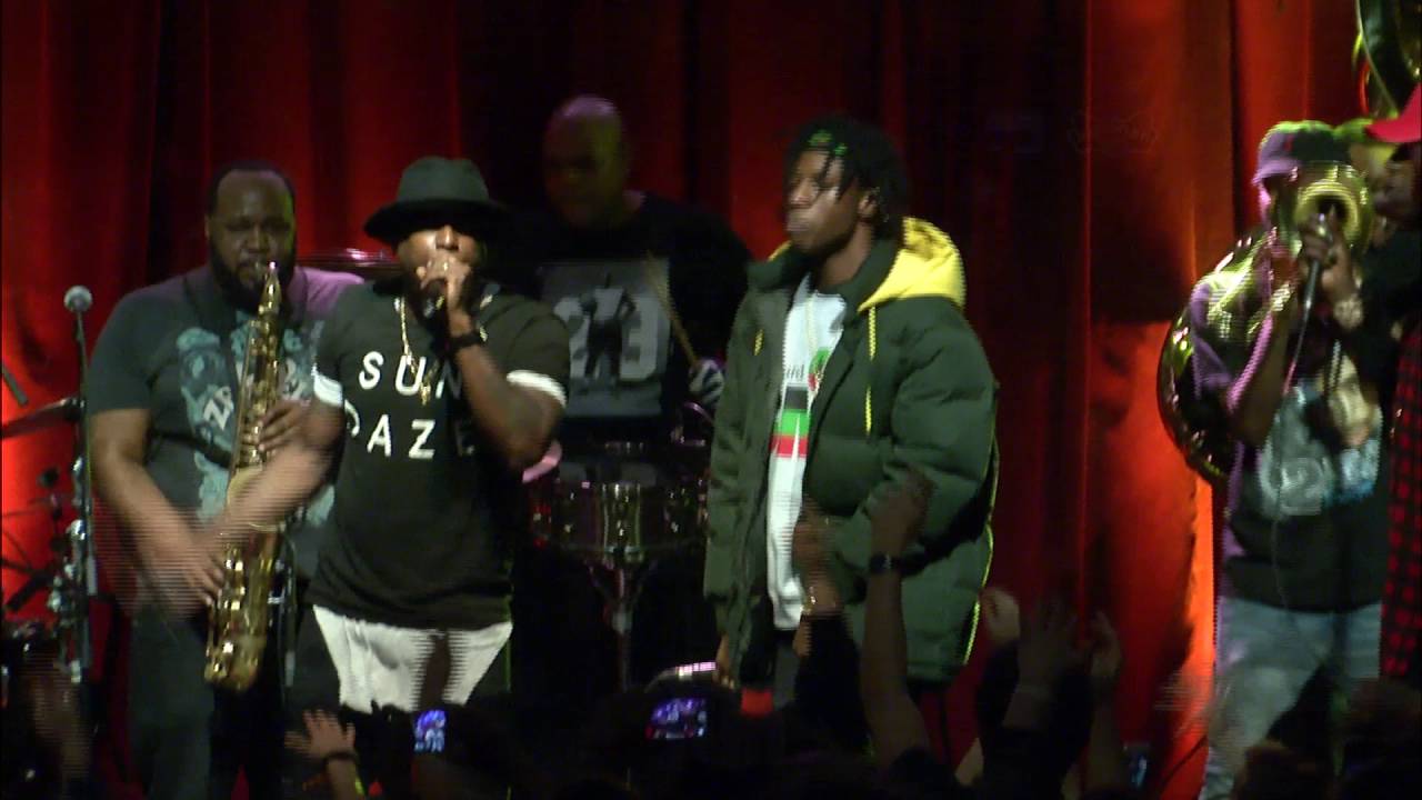 THE SOUL REBELS with Talib Kweli, Joey Bada$$ & Big Freedia - “Get By” LIVE
