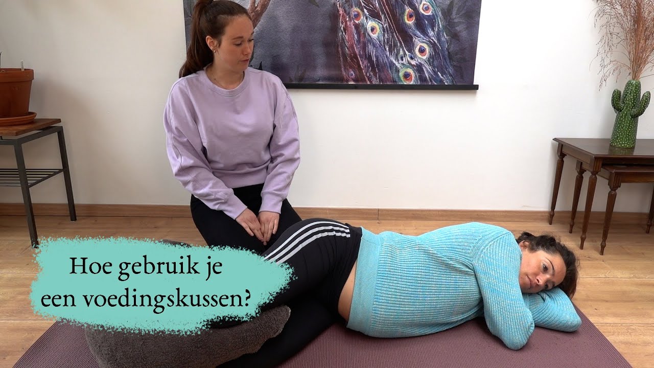 21: hoe gebruik je een voedingskussen tijdens je zwangerschap?