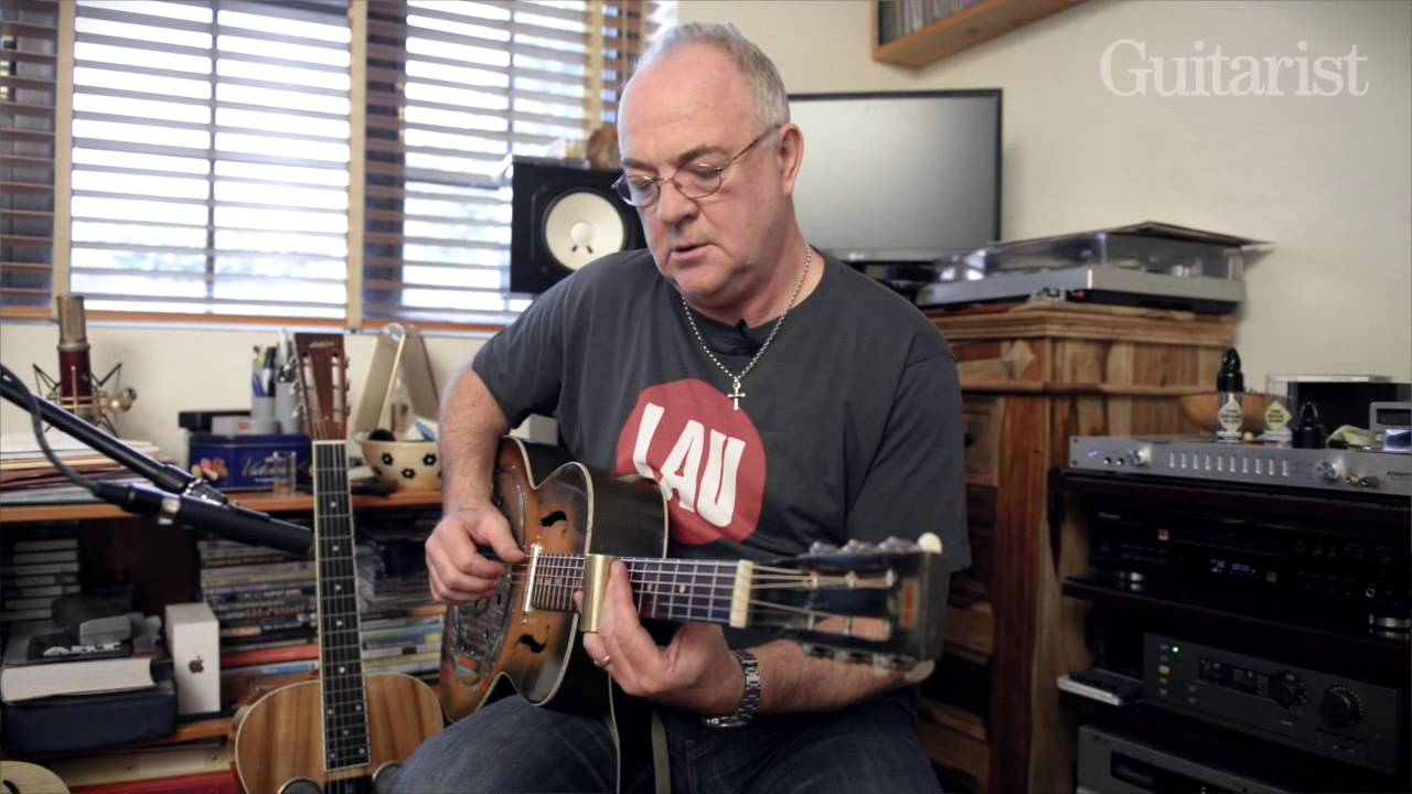 Robbie McIntosh talks through and plays the acoustic guitar and resonators on Turn Up For The Books