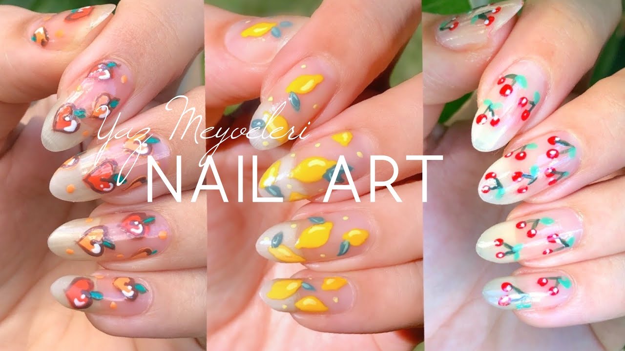 Yaz Nail Artları / Meyve Tırnaklar Yapımı / Benimelim