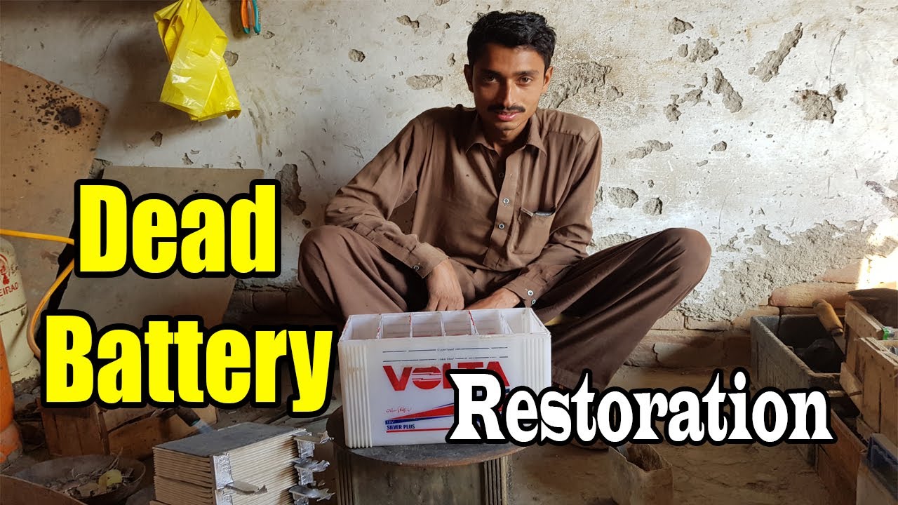 Restoration of Old Battery | How to Repair Dead Battery | Battery Repairing