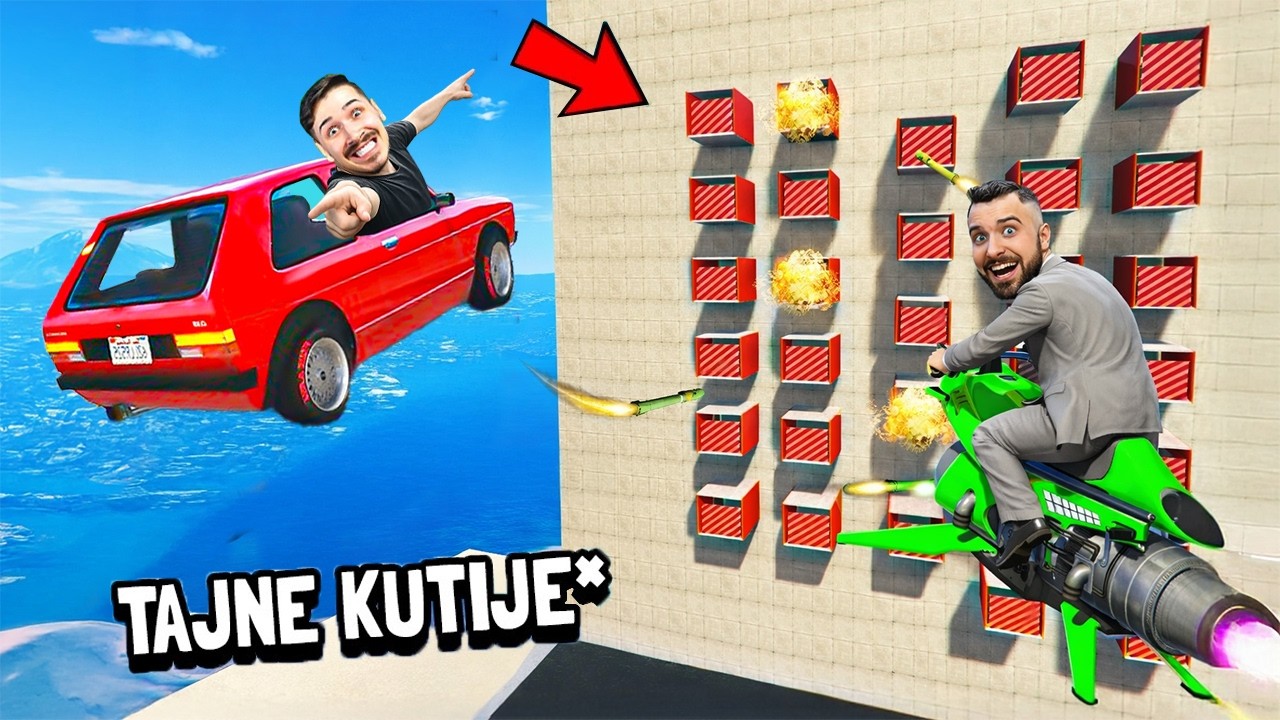 OVO SU NAJJAČE TAJNE KUTIJE U GTA 5 IZAZOV! (IMPE VS ŠONE)