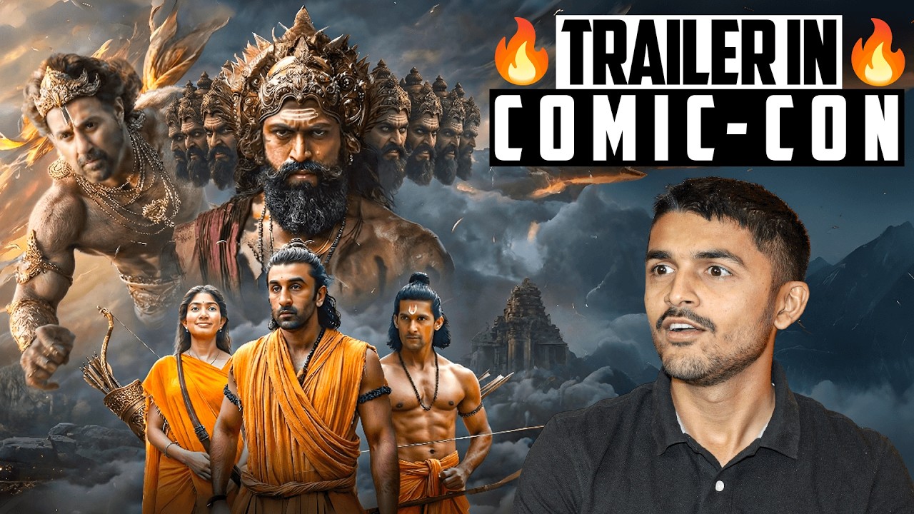 Ramayana Trailer Launching at San Diego Comic-Con 😱 Hollywood Shocked by India’s Biggest Film