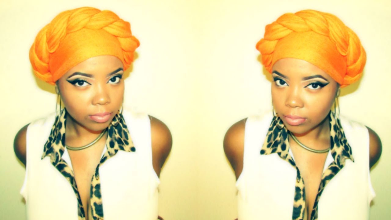 HOW TO | STYLE YOUR SCARF INTO A HEADWRAP (Natural Hair Friendly)